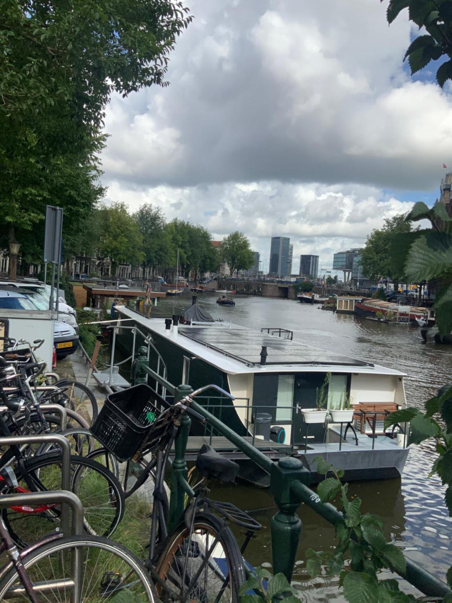 Boat No Breakfast Hotel Amsterdam Exterior photo